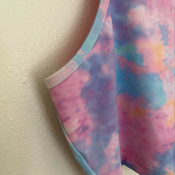 LoveShackFancy Multicolor Tie-Dye Tank Top - Picture 6 of 8